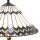 Clayre & Eef Lumilamp Tischlampe Tiffany Ø 40*62 cm Mehrfarbig