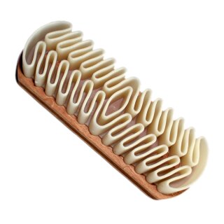 Redecker Nubukbürste mit Kreppauflage Holzkörper ca. 12cm