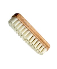 Redecker Nubukbürste mit Kreppauflage Holzkörper ca. 12cm
