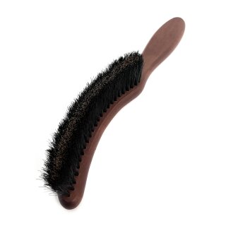 Hutbürste Bronzedraht mit schwarzen Borstenrand 23,45cm