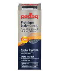 pedag Premium Leder Creme Schuhcreme 50ml für Glattleder 10 Dunkelgrau