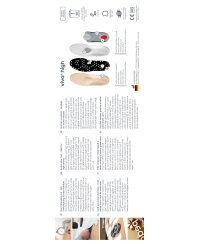 pedag Viva High Extra dünne & leichte Hohlfuß Schuheinlage Gr. 44 EU