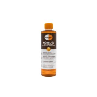 Renuwell Möbel-Öl Leinöl-Firnis 500 ml Natürliches Pflegeöl für Holz