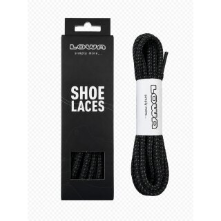 LOWA ATC MID Laces Schnürsenkel 160 cm – Schwarz/Grau