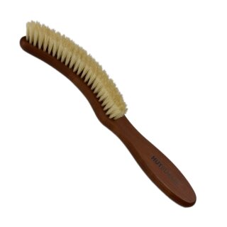 Hutbürste aus gewachsten Birnbaumholz ca. 23,5cm