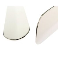 3er Pack Schuhanzieher Schuhlöffel sehr stabil ca. 42/50/70cm Metall verchromt