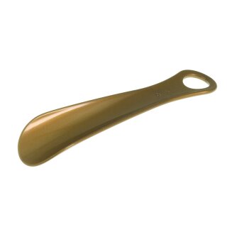 Gold - Schuhl&ouml;ffel Schuhanzieher aus Kunststoff mit gro&szlig;er Lochung verschiedene Farben