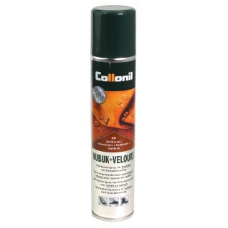 Collonil Wildlederpflege, Imprägnierung und Farbauffrischung 200ml Spray Hellbraun