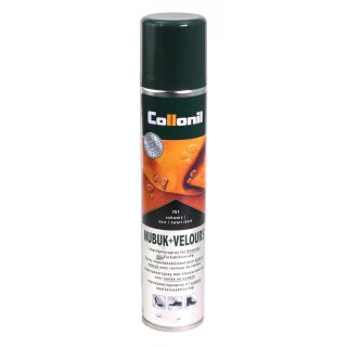 Collonil Wildlederpflege Schwarz, Imprägnierung und Farbauffrischung 200ml Spray