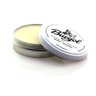 Burgol Schuhwachs - Shoe Wax - Schuhcreme 100ml Farblos