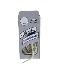 Barth Schnürsenkel Dünn und Rund Schuhbandl Senkel 75cm 008-Beige
