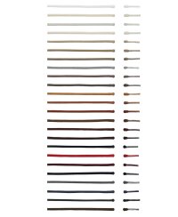 Barth Schnürsenkel Dünn und Rund Schuhbandl Senkel 100cm 003-Wollweiß