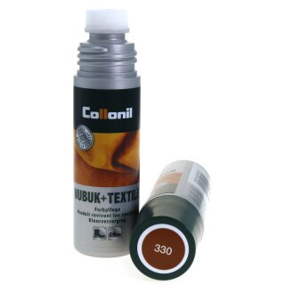Collonil Nubuk + Textile Classic 100ml Wildlederpflege Cognac