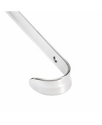 TelMo® ca. 70cm Schuhanzieher aus Metall, verchromt, sehr stabile Ausführung, lang