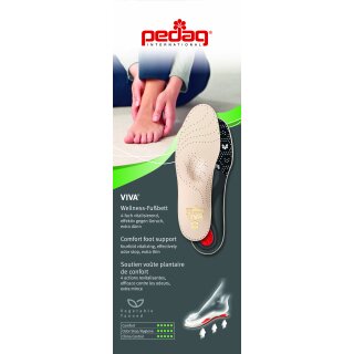 Pedag Viva® Mini Das Kurz-Fußbett Einlegesohle Schuheinlage Einlage Komfort 